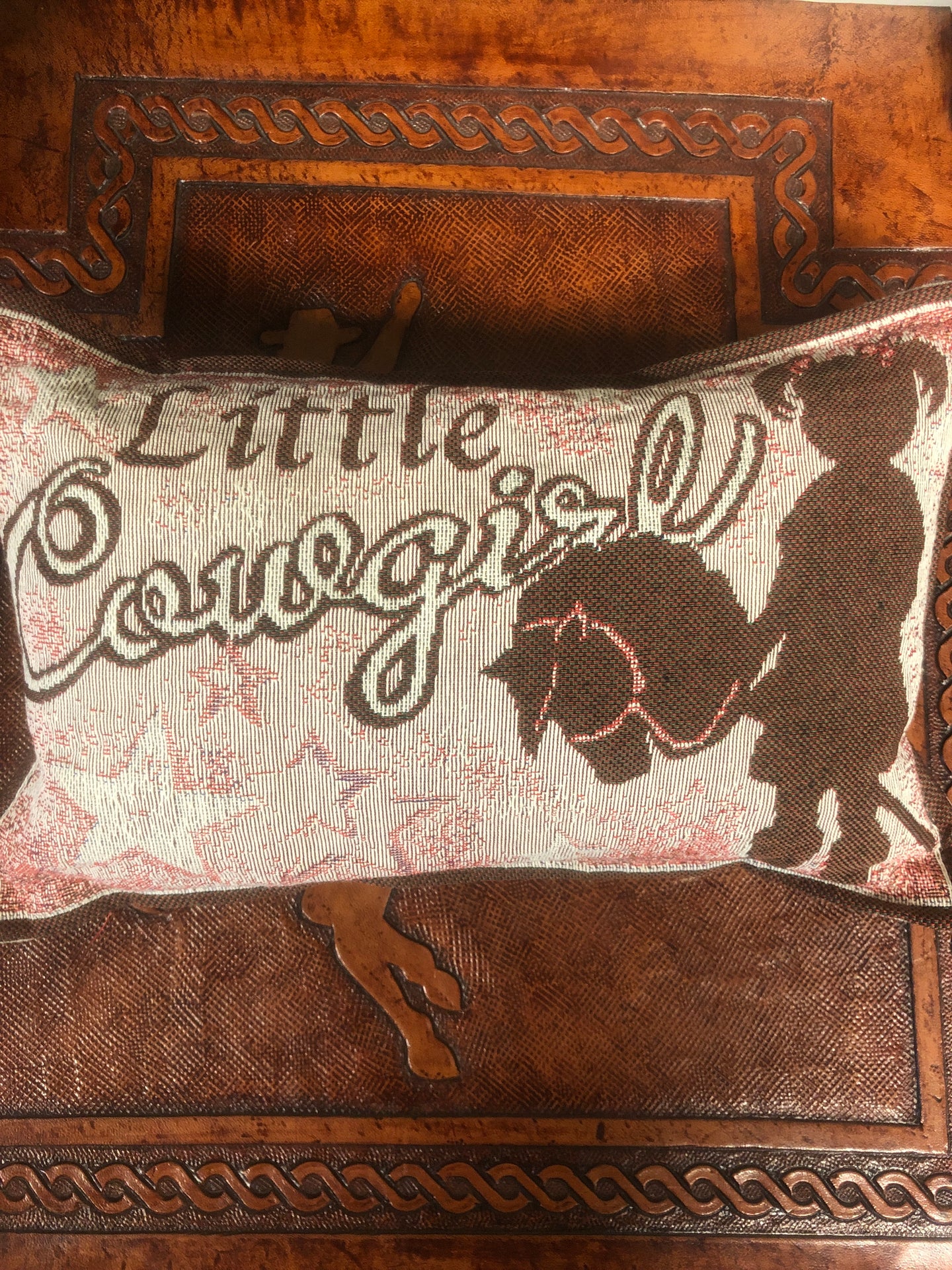 Little Cowgirl pillow