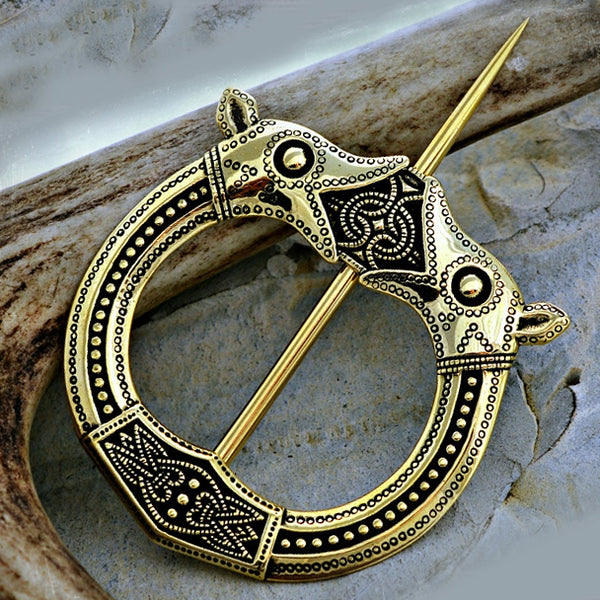 Viking Saxon Celtic Brooch Cloak Pin – Glitterbeard's Viking Crafts