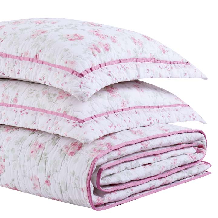 Cherry Blossom Quilt Set Rachel Ashwell Shabby Chic Couture