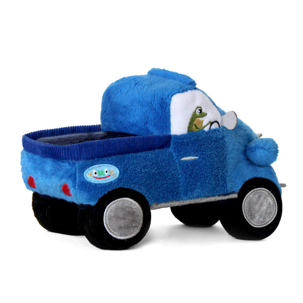 blue toy truck