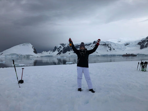 solo travels in antartica