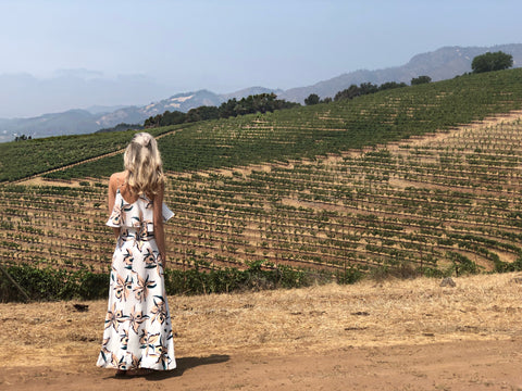 maxi dress winery