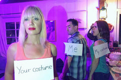 A hilarious and oh-so-trendy Internet meme Halloween costume.