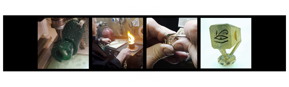 The Custom Process from Wax to Mold to Metal at THE GOLDSMITH