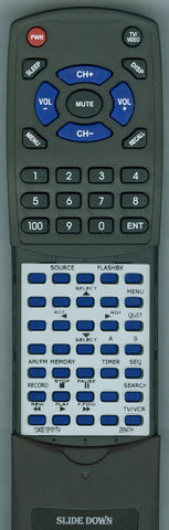 ZENITH SMS2506 Replacement Remote