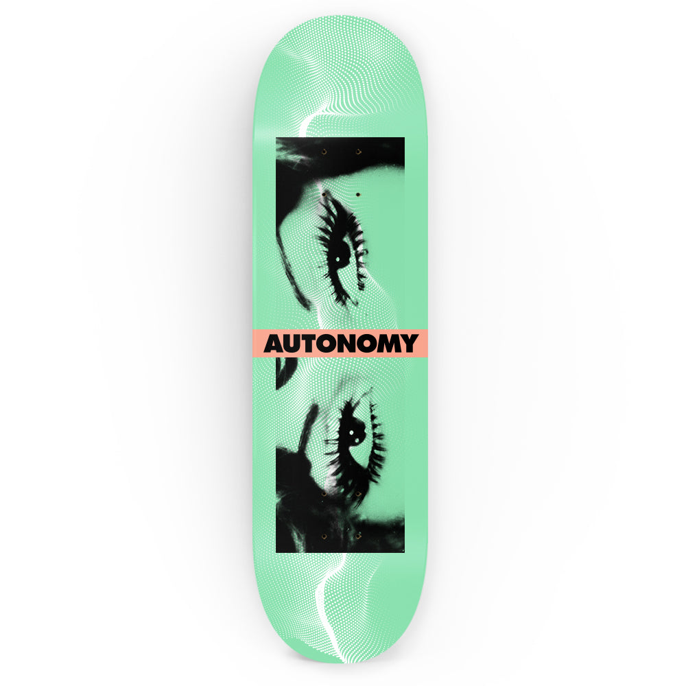 Complete Doplar Green Deck by autonomy skateboards