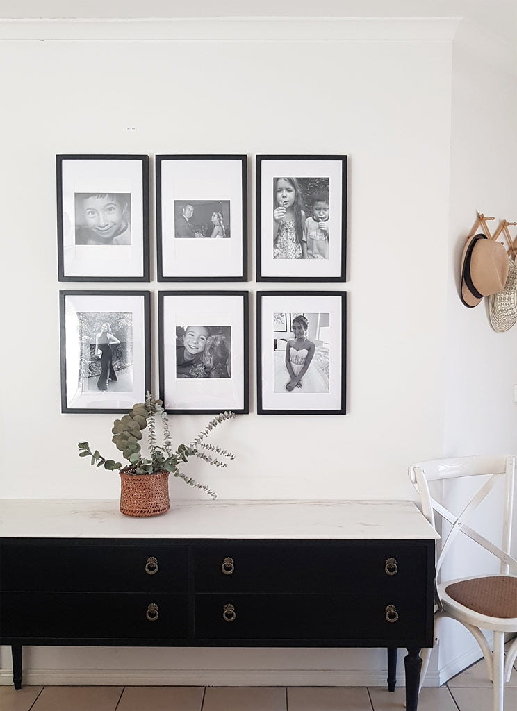 gallery wall styled