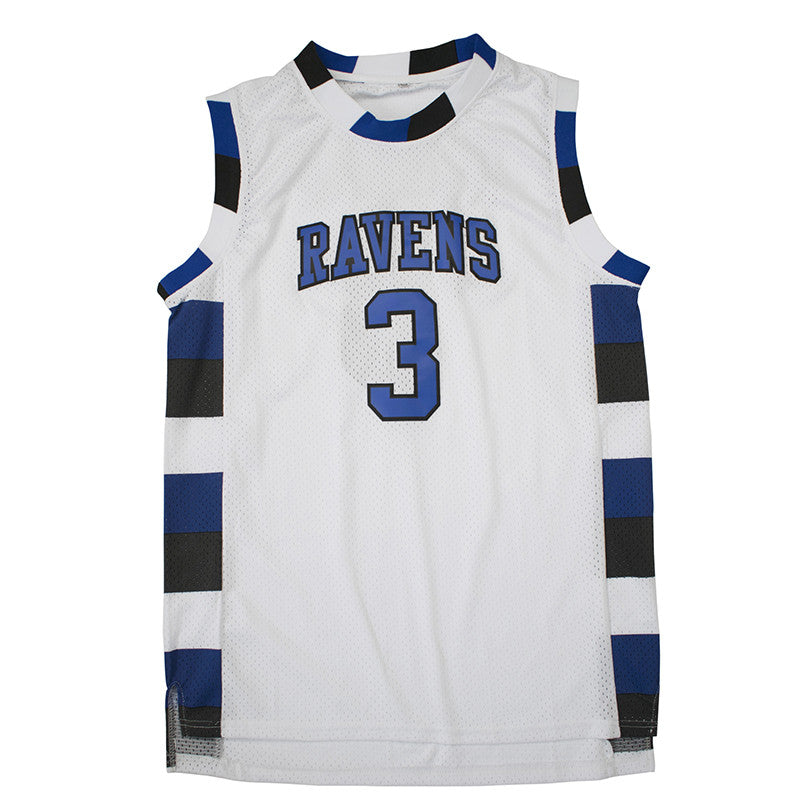 MyPartyShirt Nathan Scott #23 Ravens Basketball Jersey White One Tree Hill TV Adult Costume