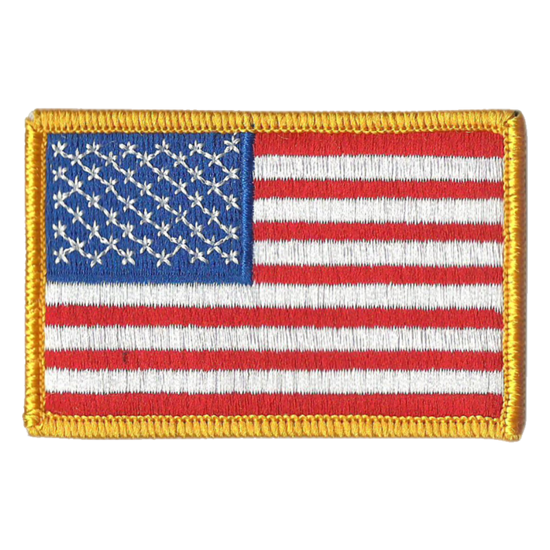 2x3" USA FLAG PATCH for Tactical Cap - Gadsden and Culpeper