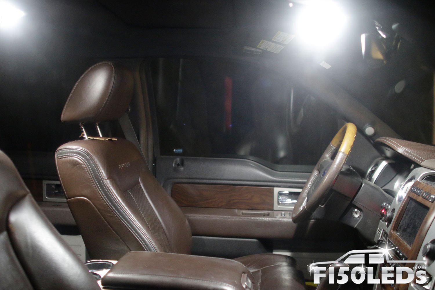 Exact Fit LED Interior Light Upgrade Kit for Ford F150 F-150 2009-2014