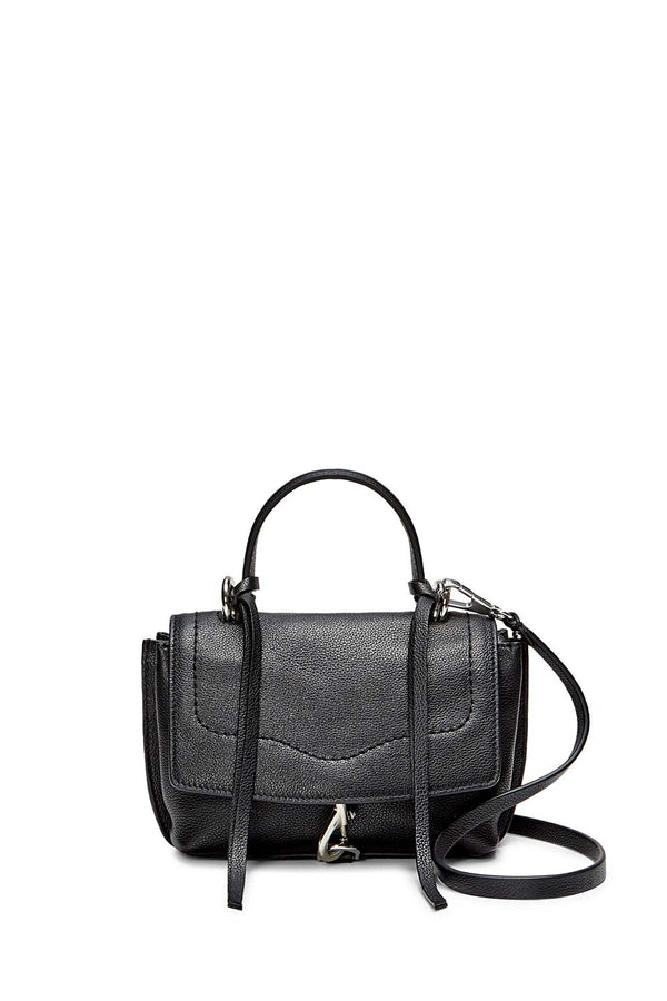 black mini satchel