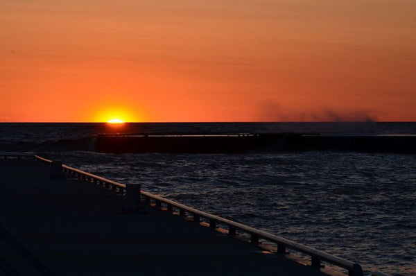 Huron sunsets. Photo by Geoff Ortiz.