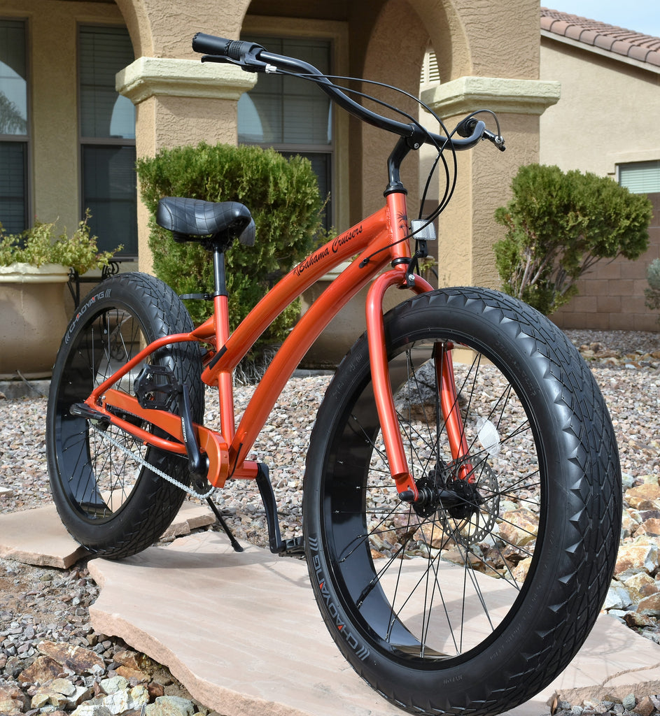 fat tire cruisers, custom beach cruisers, Newport Beach