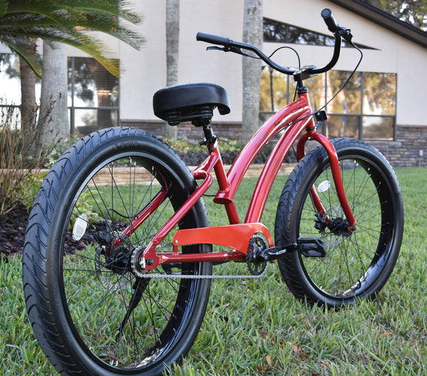 custom beach cruiser bikes