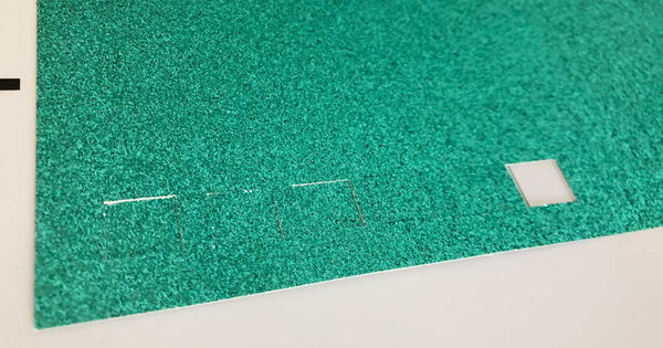 green glitter paper 