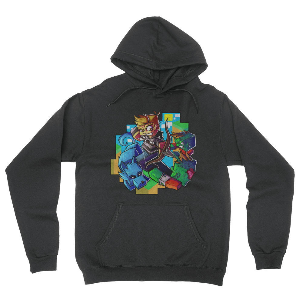 minecraft black hoodie