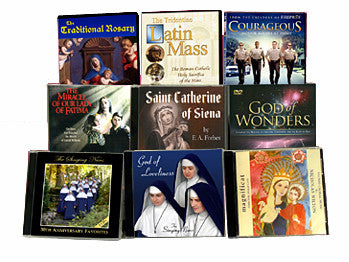 Traditional Catholic CDs and DVDs (Movies, Documentaries, Devotional)