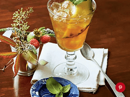 Pineapple basil tea