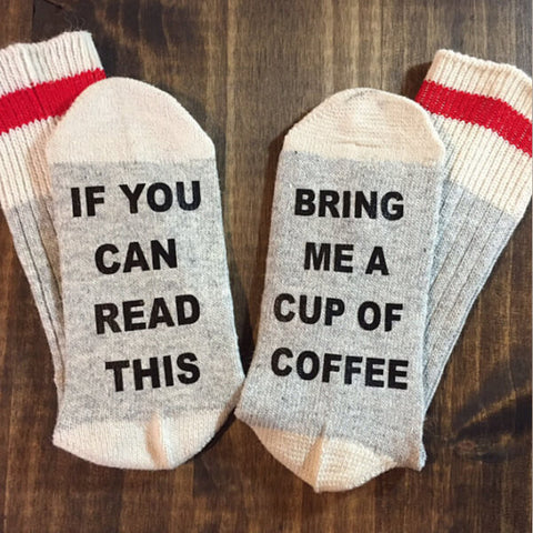 Get me coffee socks