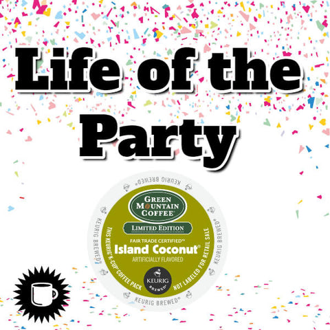 Island Coconut K Cup Coffee