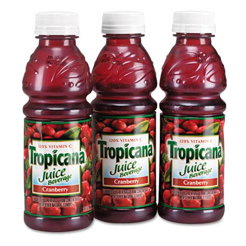 Tropicana Cranberry Juice 10oz Bottles 24ct Case | Cranberry Juice