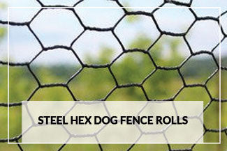 Steel Hex Dog Fence Rolls