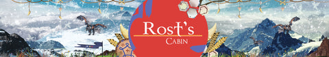 Rost's Cabin Horizon Zero Dawn inspired candle label design | Happy Piranha
