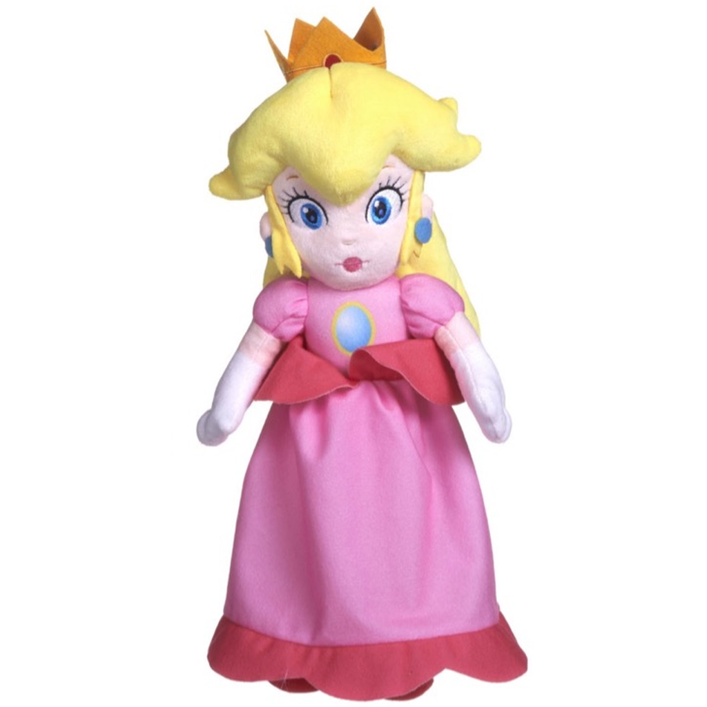 Princess Peach 36cm Super Mario Plushie Nintendo Toy Happy Piranha 4963