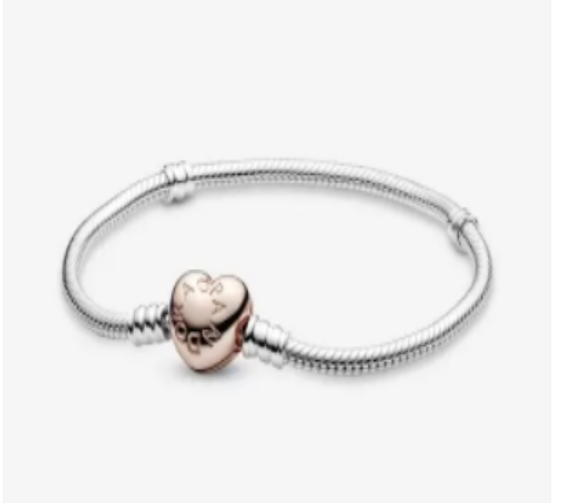 clasp snake chain bracelet