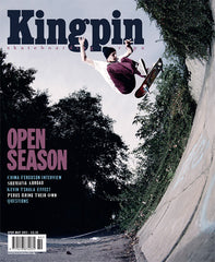 Mark Baines Kingpin Magazine Cover shot by Alex Burrell