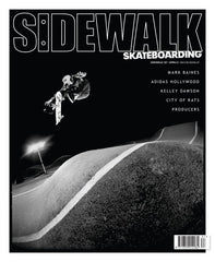 Mark Baines Sidewalk Magazine Cover shot by Alex Burrell