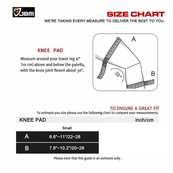 JBM AB237 Size Chart