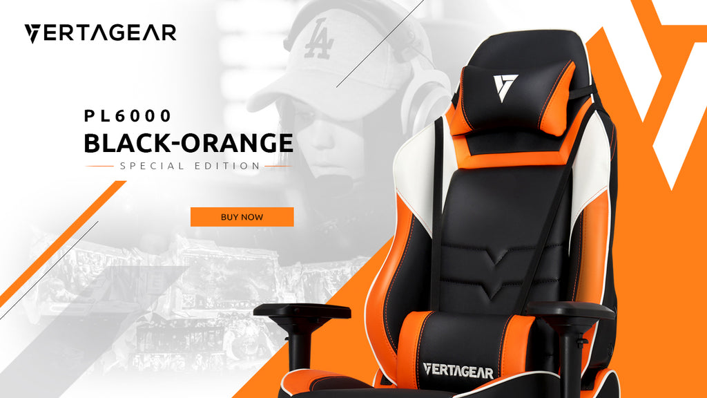 Vertagear Racing Series PL6000 Black-Orange Special Edition Gaming Chair