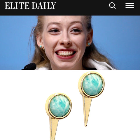 Olympic Figure Skater Bradie Tennell Wearing SONIA HOU Fire Earrings Is The Best Way To Promote Your Business For Free 