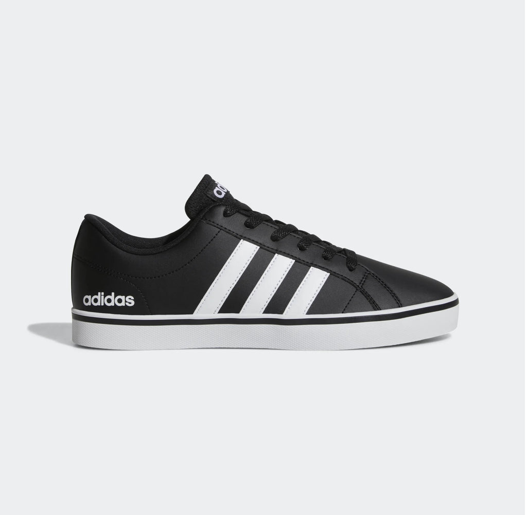 adidas pace vs leather trainers mens