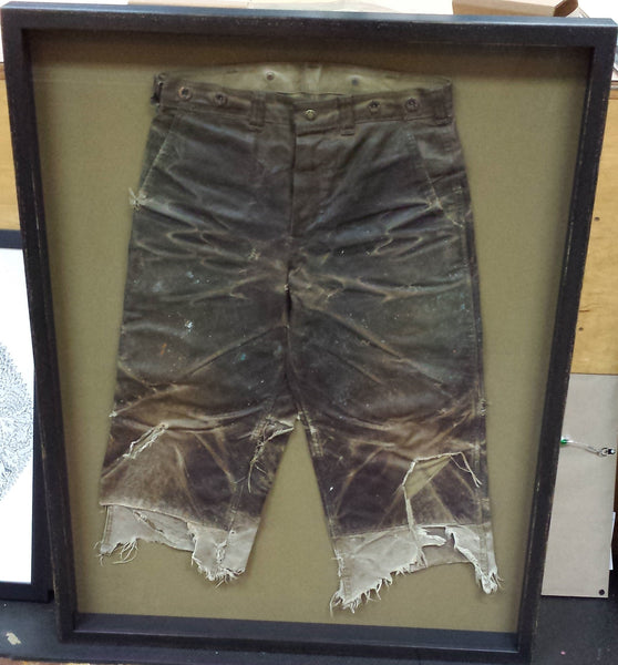 Shadowbox Frames for Filson Stores (vintage outdoor shorts)