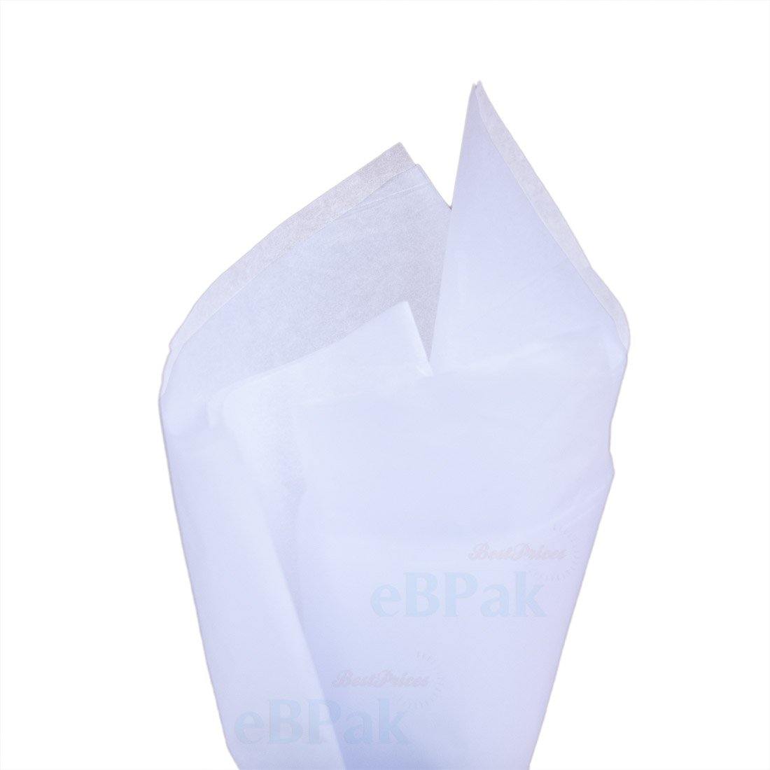 White Tissue Paper - 500 x 750mm Acid Free (Bulk 480 Sheets)