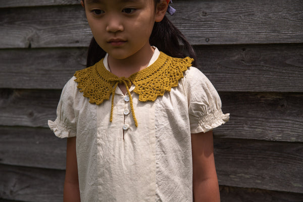 Crochet Collar, Milk Soor Ploom | legaleagle.co.nz