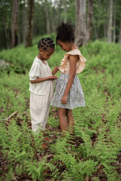 超安い】 新品 soor ploom in mimi cardigan mimi darktea natural 8Y