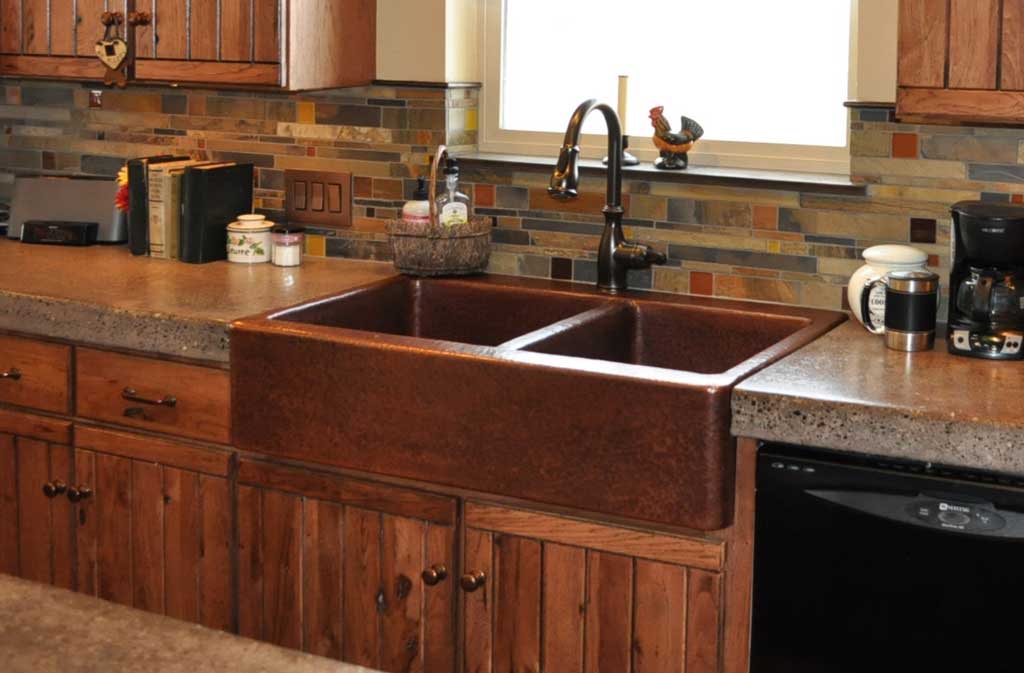 care for copper kitchen sink