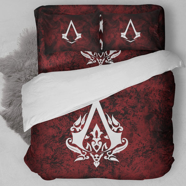 assassin's creed symbol bedding set – block of gear
