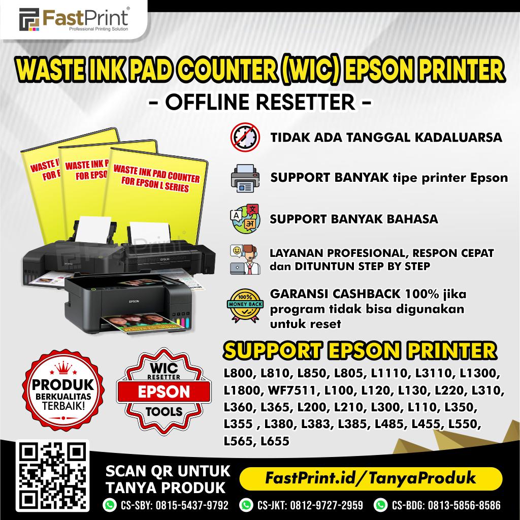 Download Reset Printer Offline Epson L1110 L3110 L1300 L1800 L120 L310