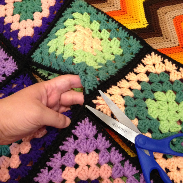 granny square cardigan tutorial pattern crochet cutting