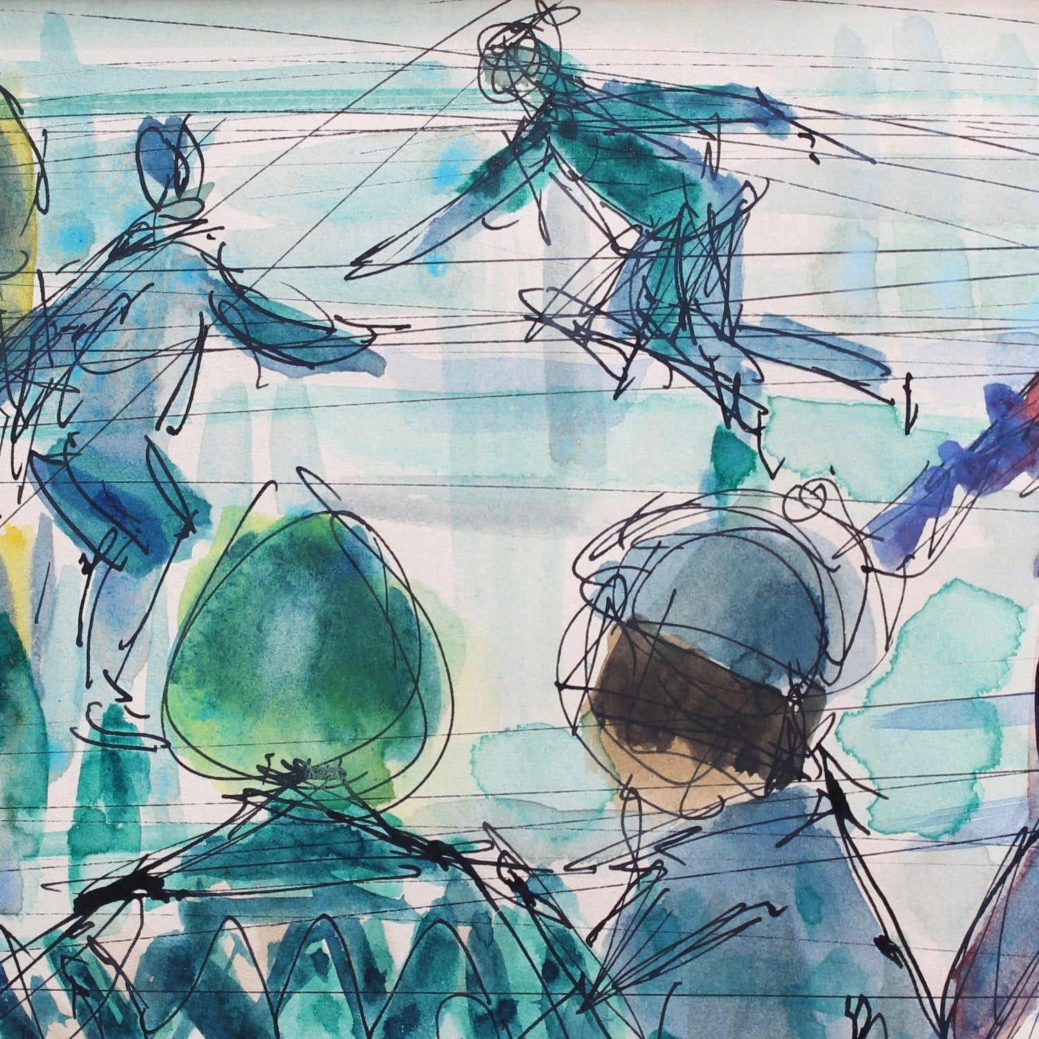 'A Wink at the Rink' by Jean Monneret (circa 1970s)