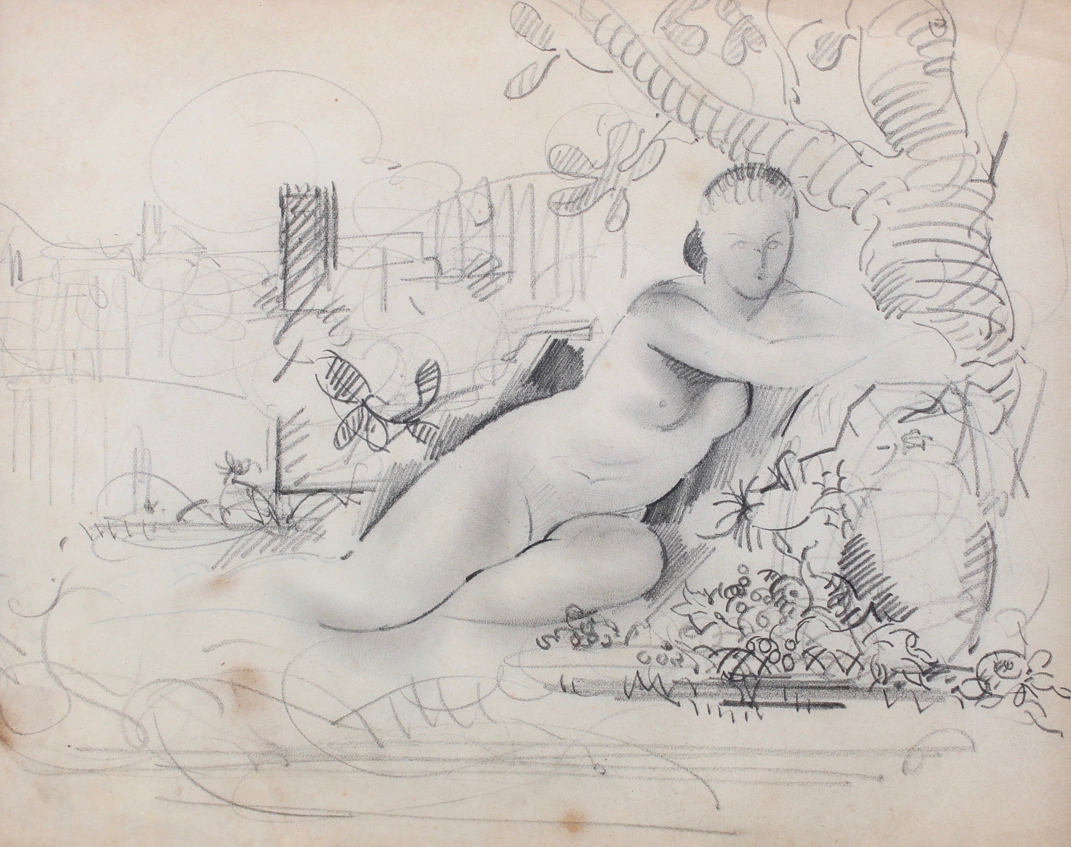Set of Six Drawings (Set II) by Guillaume Dulac (circa 1920s)