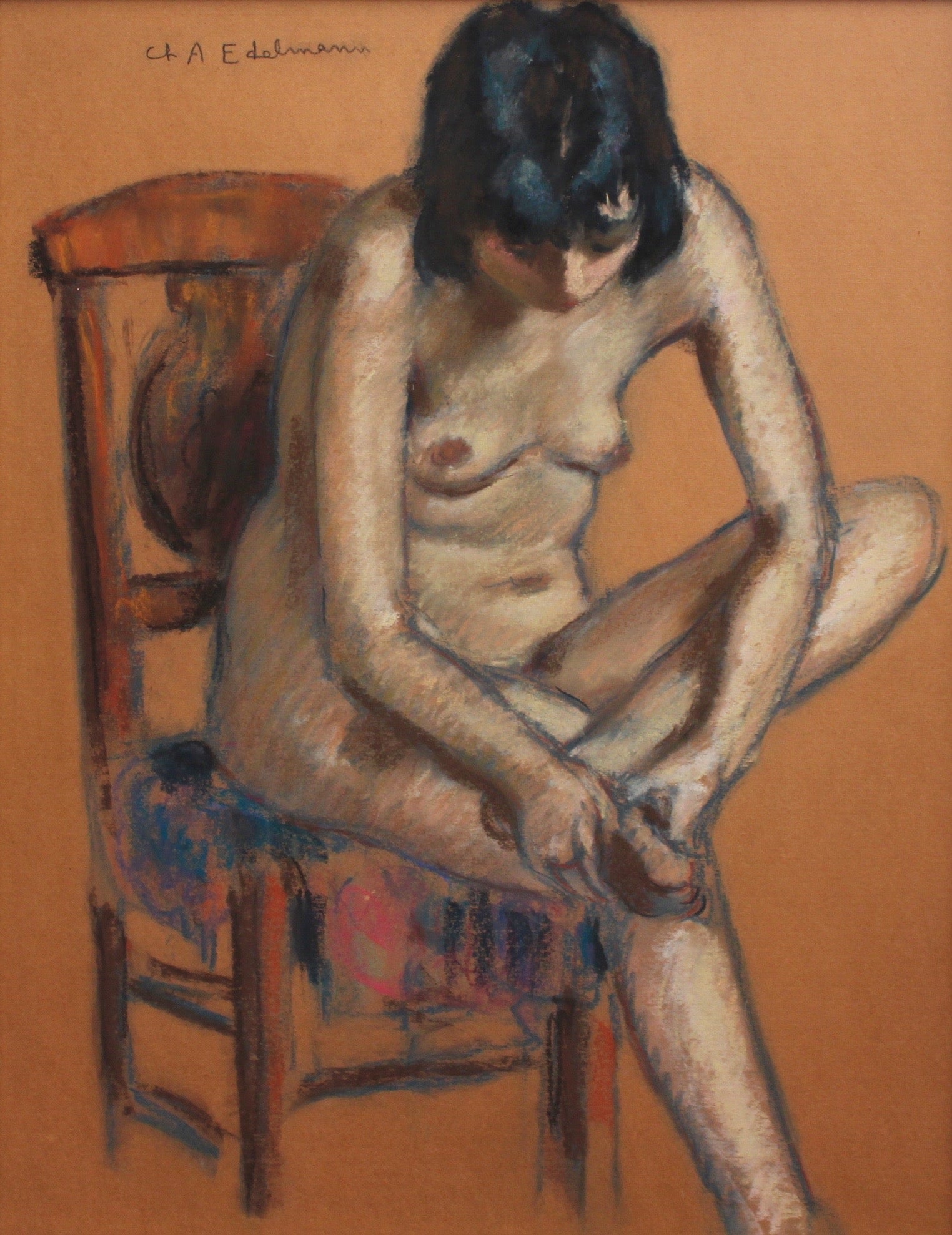 'The Chair' by Charles Auguste Edelmann (circa 1930s)