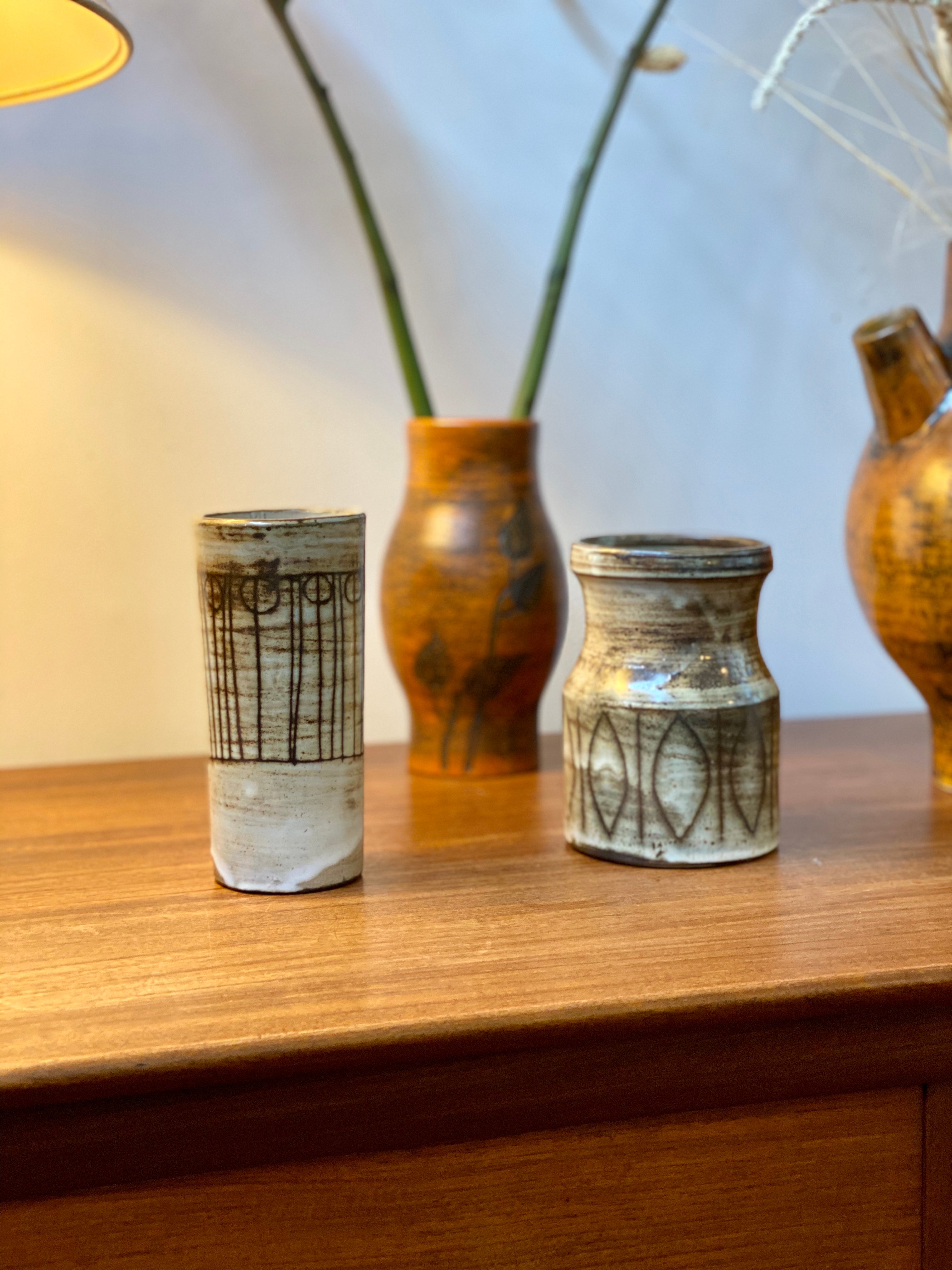 Mid-Century Ceramic Flower Vase by Jacques Pouchain - Atelier Dieulefit (circa 1960s)