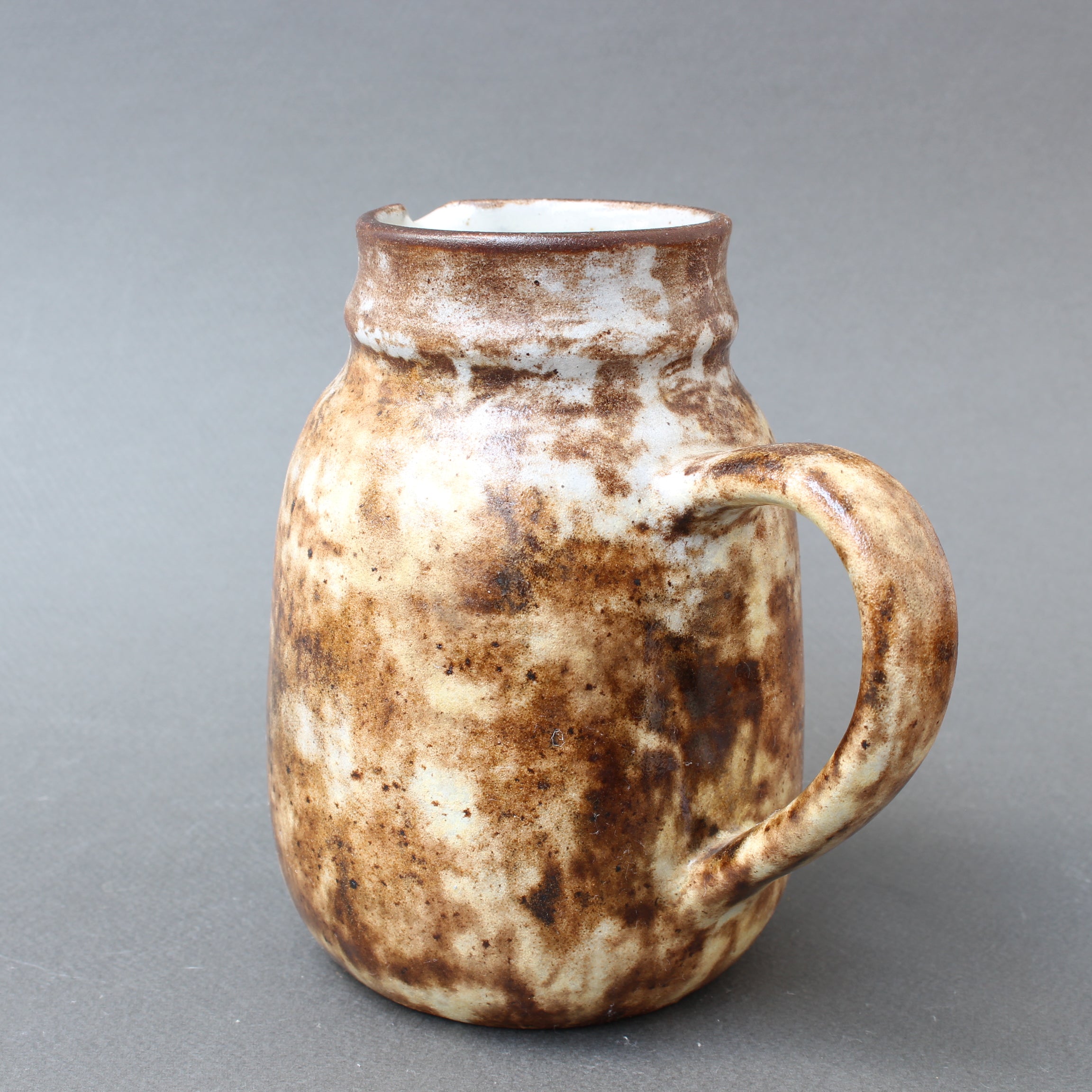 Mid-Century French Ceramic Jug / Vase by Alexandre Kostanda (circa 1960s)