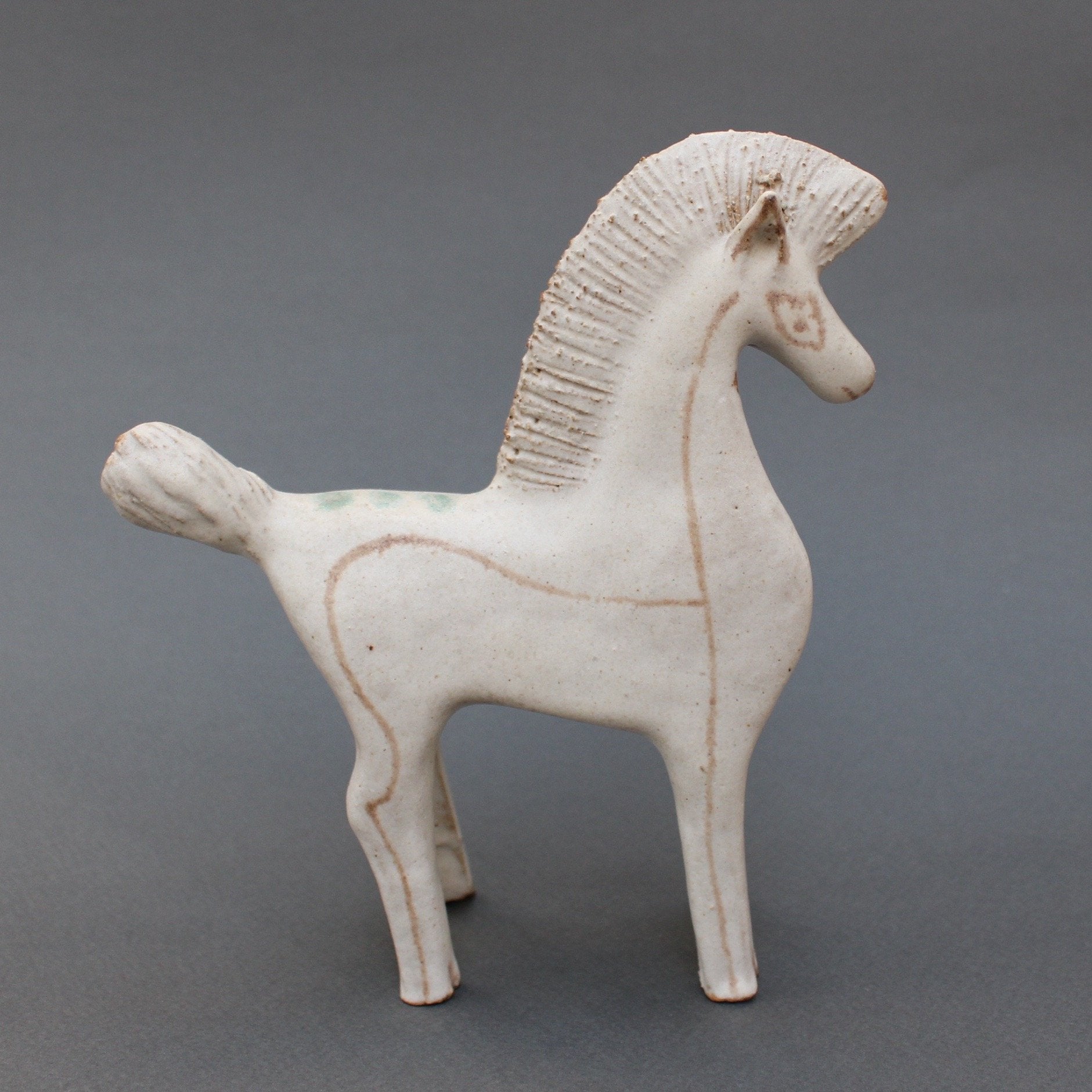 Trio of Ceramic Horses by Bruno Gambone (Circa 1970s)