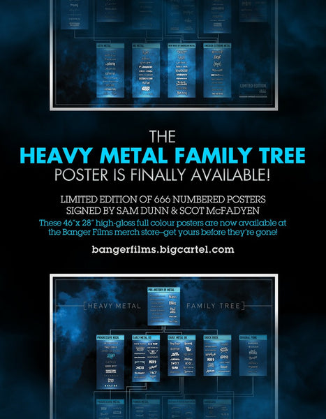 Heavy Metal Genealogy Chart